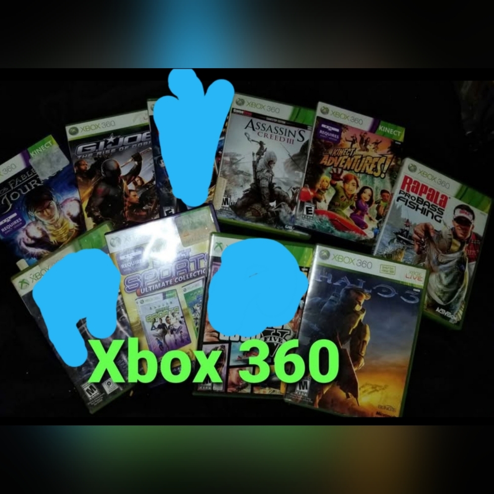 15 Different XBox 360 Video Games Great Condition (2 For Price)